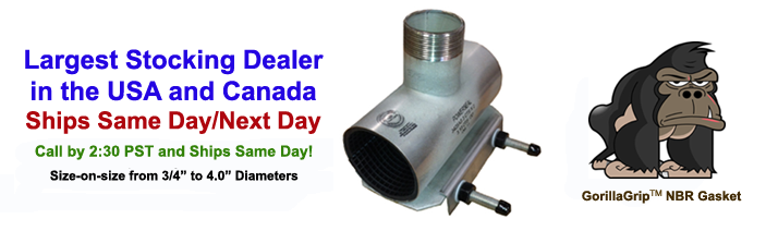 PipeManProducts.com PowerSeal 3425 S/S Tapping Sleeve