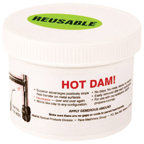 #9000 Hot Dam Reusable Heat Stopping Compound 12oz Tube