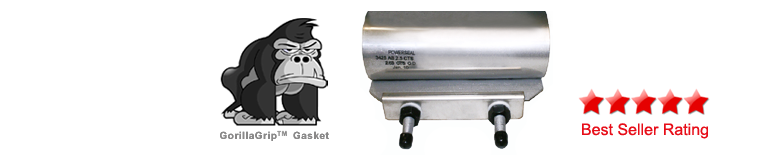 PipeManProducts.com - PowerSeal 3425 Repair Clamp for Copper Pipe